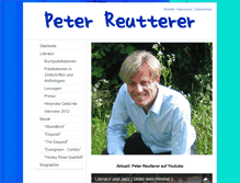 Tablet Screenshot of peter-reutterer.at